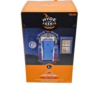 Hyde & EEK! LED Cemetery Archway Halloween Projector Indoor/Outdoor 6'